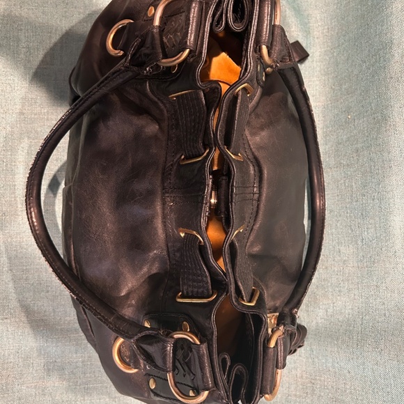 Vintage Juicy Couture Leather Shoulder Bag - Picture 9 of 11